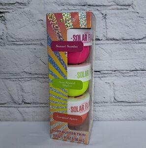 'SOLAR FLARE' VIBRANT BODY BUTTER TRIO SET